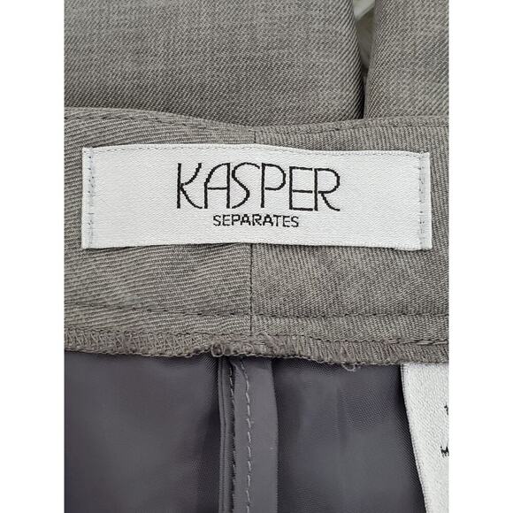 KASPER Women's Gray Dress Pants Sz 8 - Picture 7 of 8